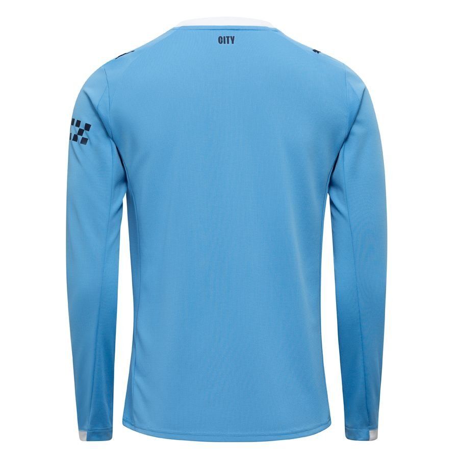 Manchester City Home Shirt 2025/26 Long Sleeves - Men's-SoccerKits Hub | Buy Soccer Jerseys Online